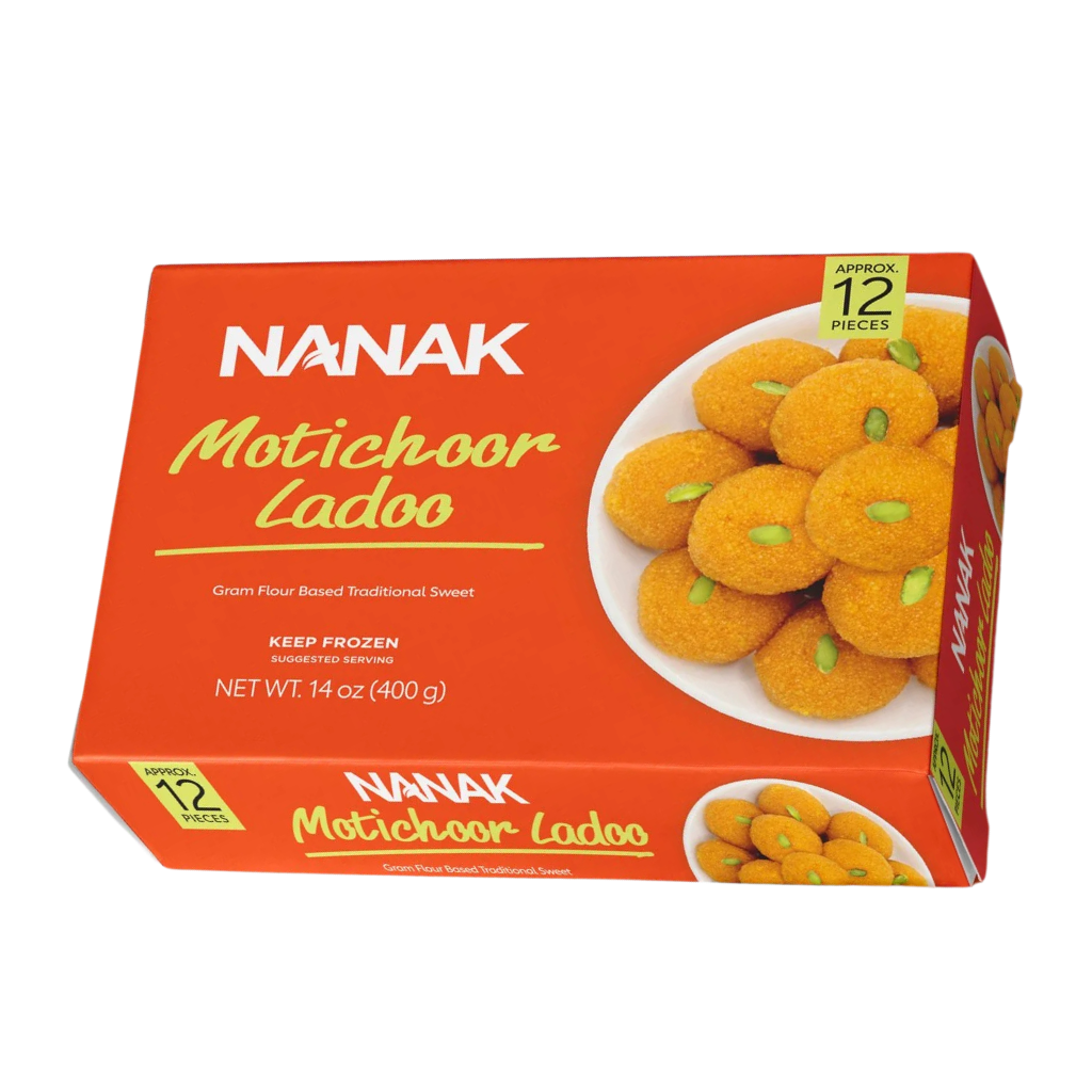 Nanak Motichoor Ladoo 12 pcs buy online USA - 1